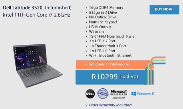 Dell and Lenovo refurb computers